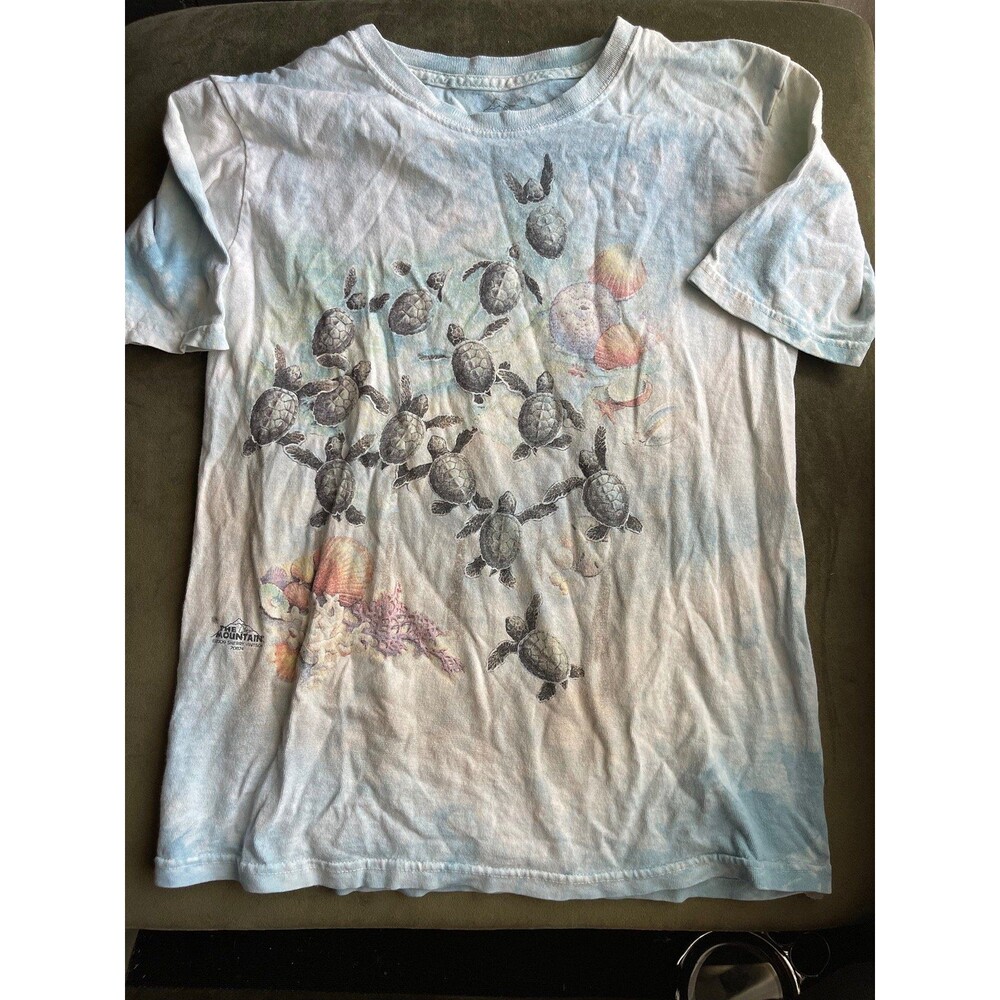 The Mountain Tie Dye Sea Turtle Tee